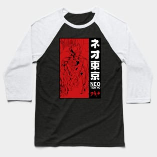 Tetsuo Neo tokyo Baseball T-Shirt